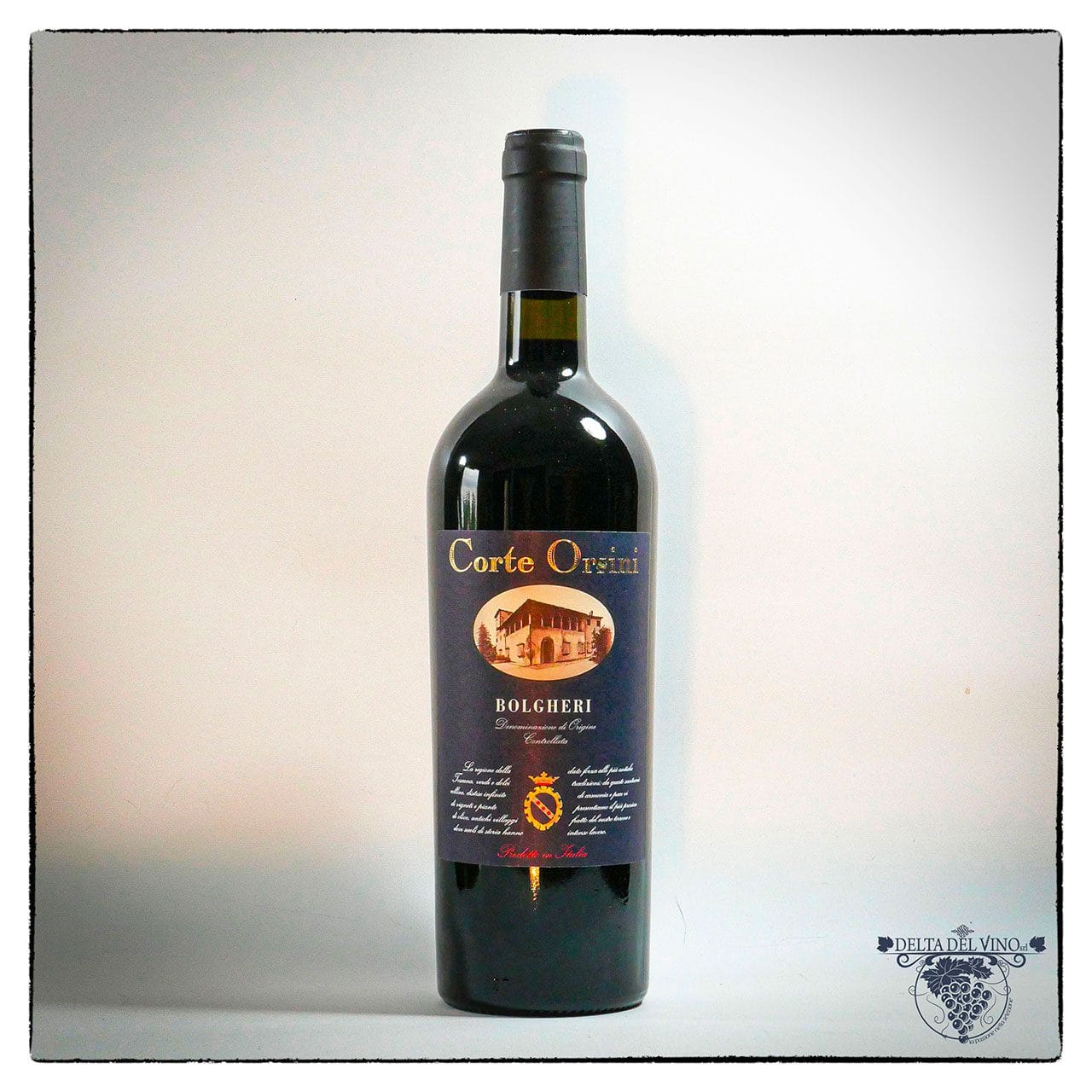 Bolgheri rosso DOC vino toscano Delta del Vino