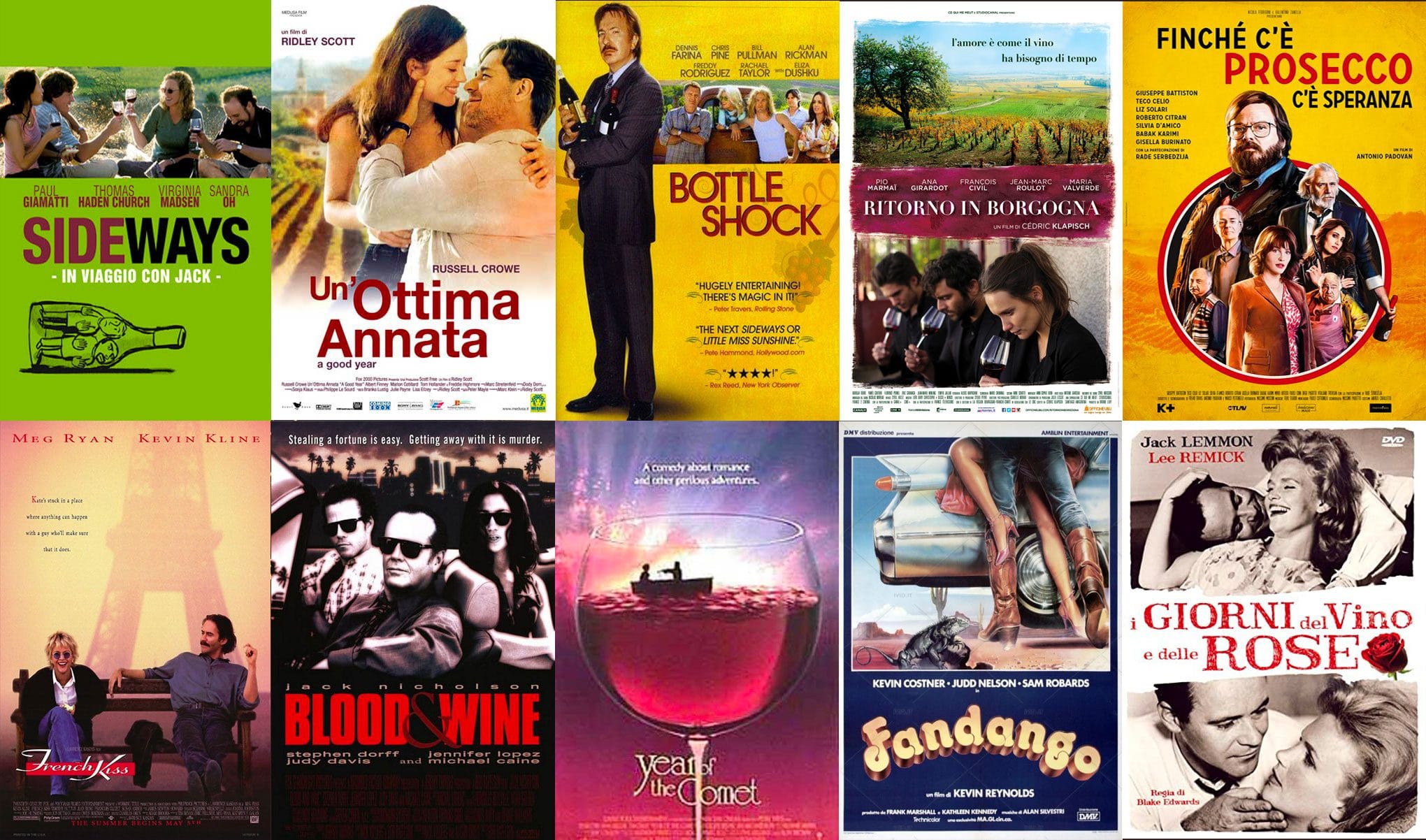 film che parlano di vino