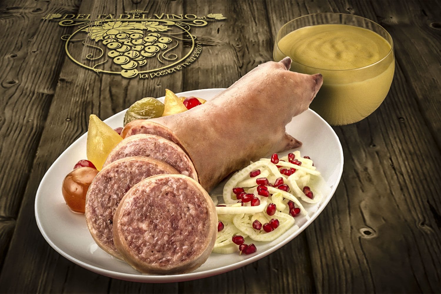 ricetta zampone con zabaione