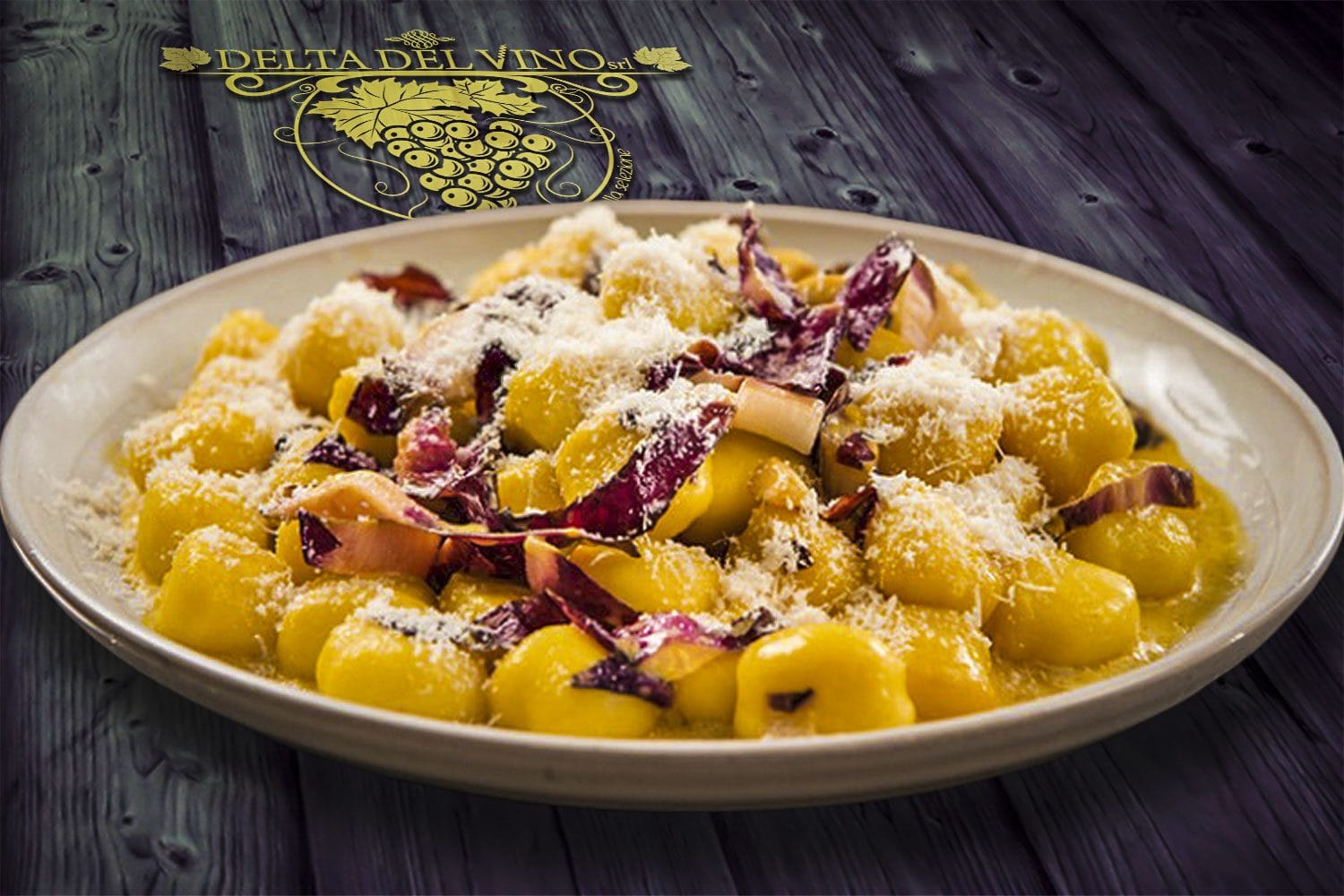 Ricetta gnocchi al radicchio e zafferano