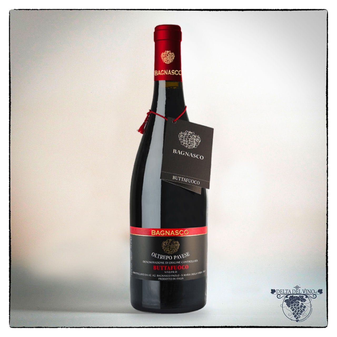 Buttafuoco vino rosso frizzante DOC dell'Oltrepò pavese