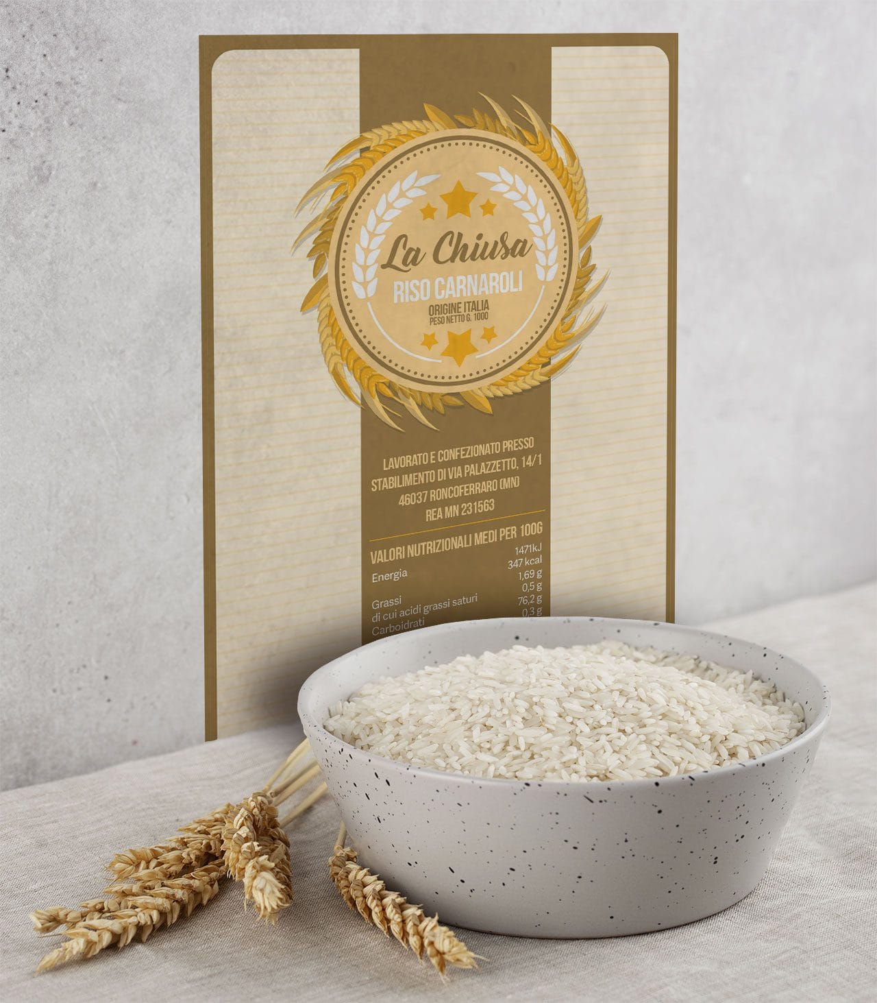 Riso Carnaroli “La Chiusa”: un’eccellenza dalla Strada del Riso