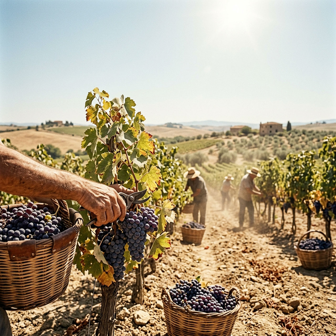 GUIDA ALLA VENDEMMIA 2026 TRA CALDO, SFIDE E POESIA